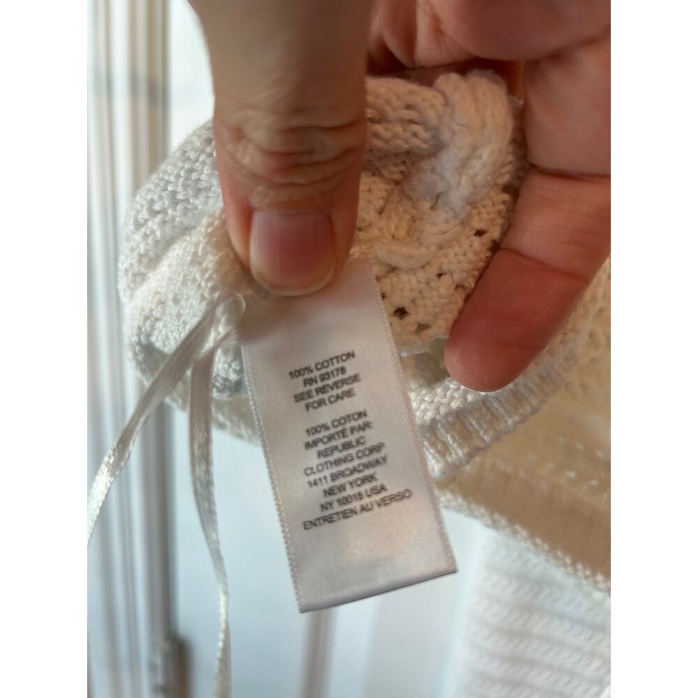 House of Harlow White Knit Two Piece Set Large - Picture 5 of 6